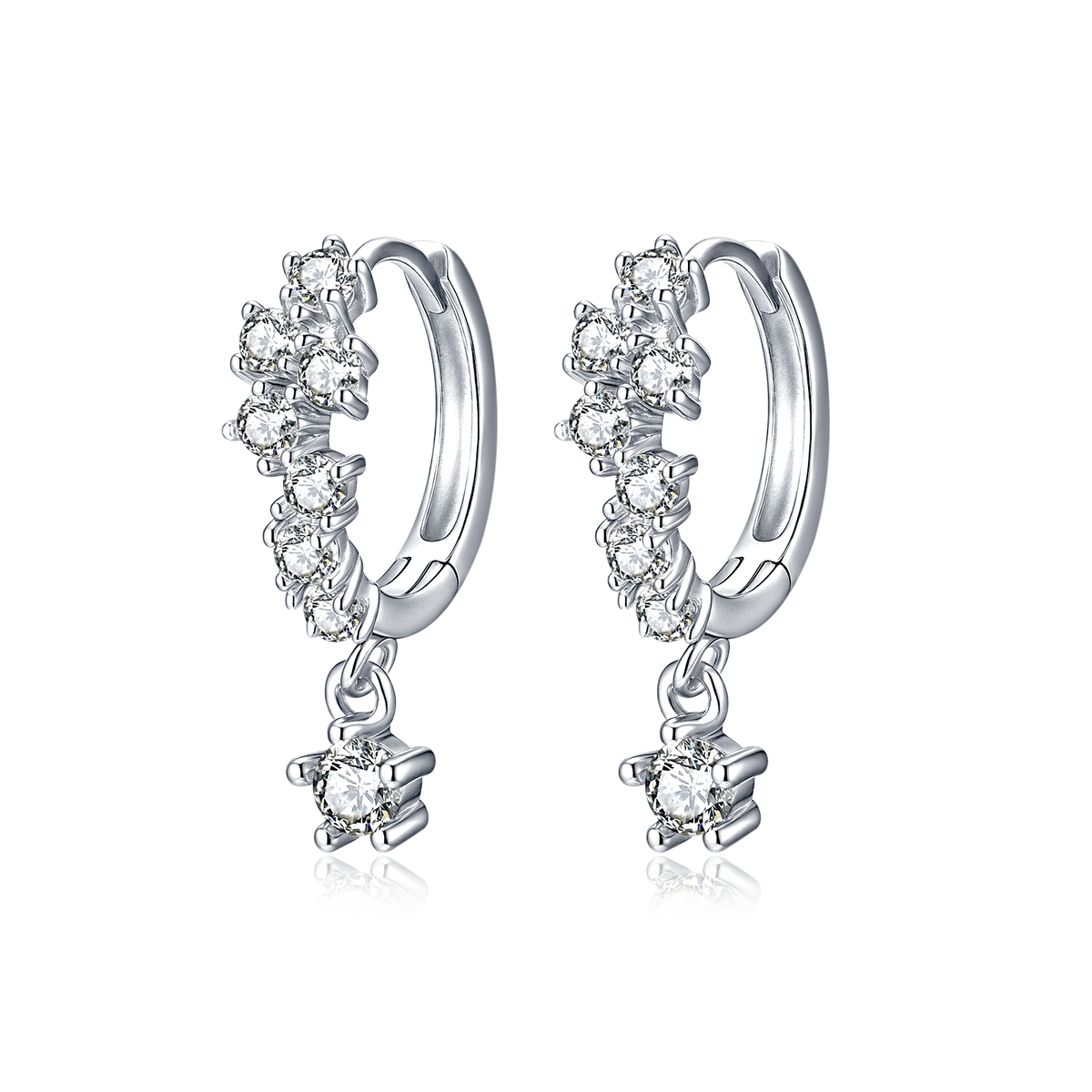 Boucles d'oreilles Anneaux Adamantin - LaMaisonDesBijoux