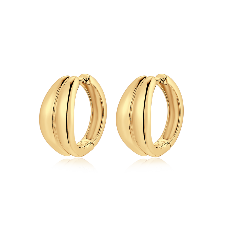 Boucles d'oreilles Anneaux Couple - LaMaisonDesBijoux