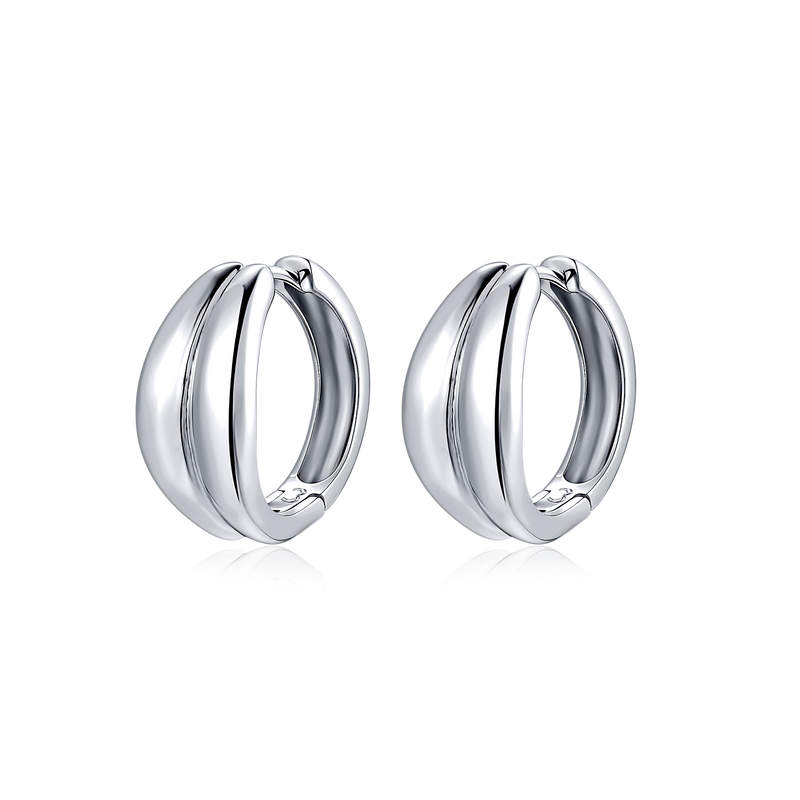 Boucles d'oreilles Anneaux Couple - LaMaisonDesBijoux