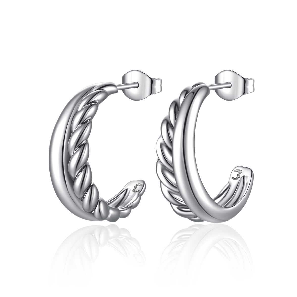 Boucles d'oreilles Texture - LaMaisonDesBijoux