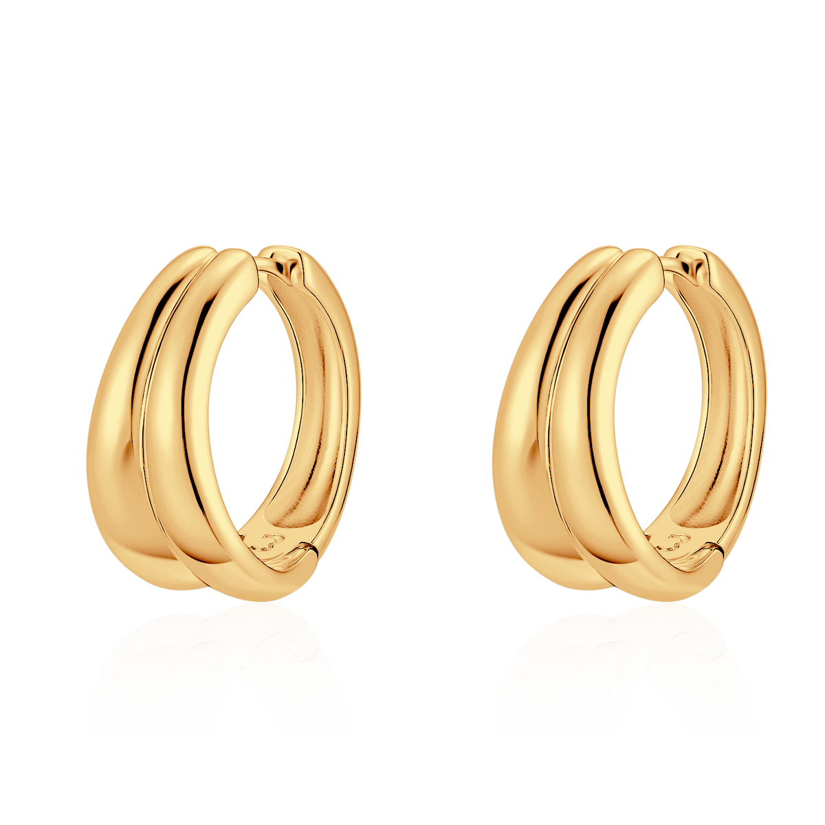 Boucles d'oreilles Anneaux Duplán - LaMaisonDesBijoux