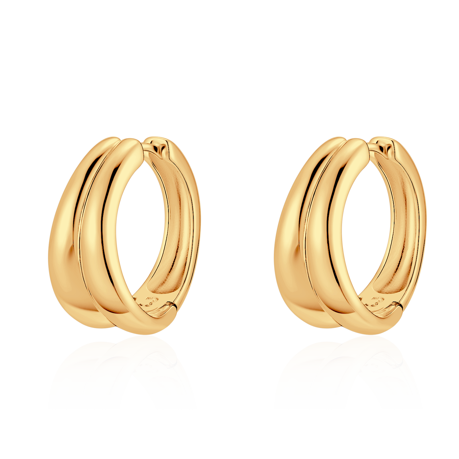 Boucles d'oreilles Anneaux Duplán
