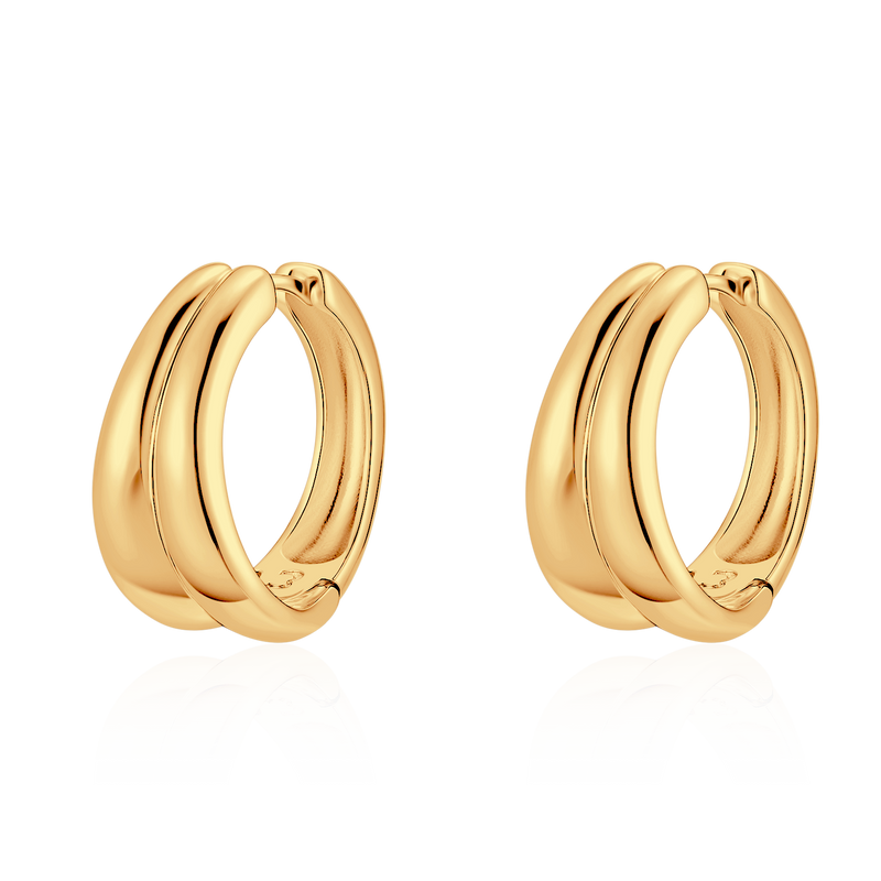Boucles d'oreilles Anneaux Duplán - LaMaisonDesBijoux