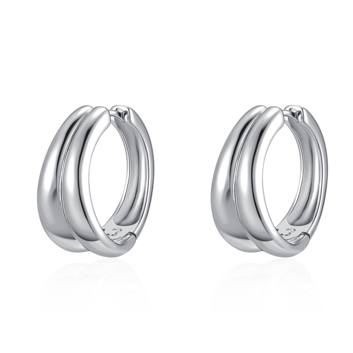 Boucles d'oreilles Anneaux Duplán - LaMaisonDesBijoux