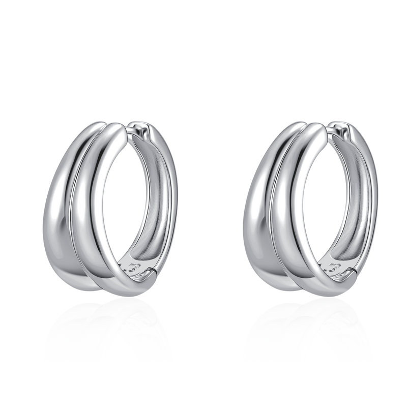 Boucles d'oreilles Anneaux Duplán - LaMaisonDesBijoux