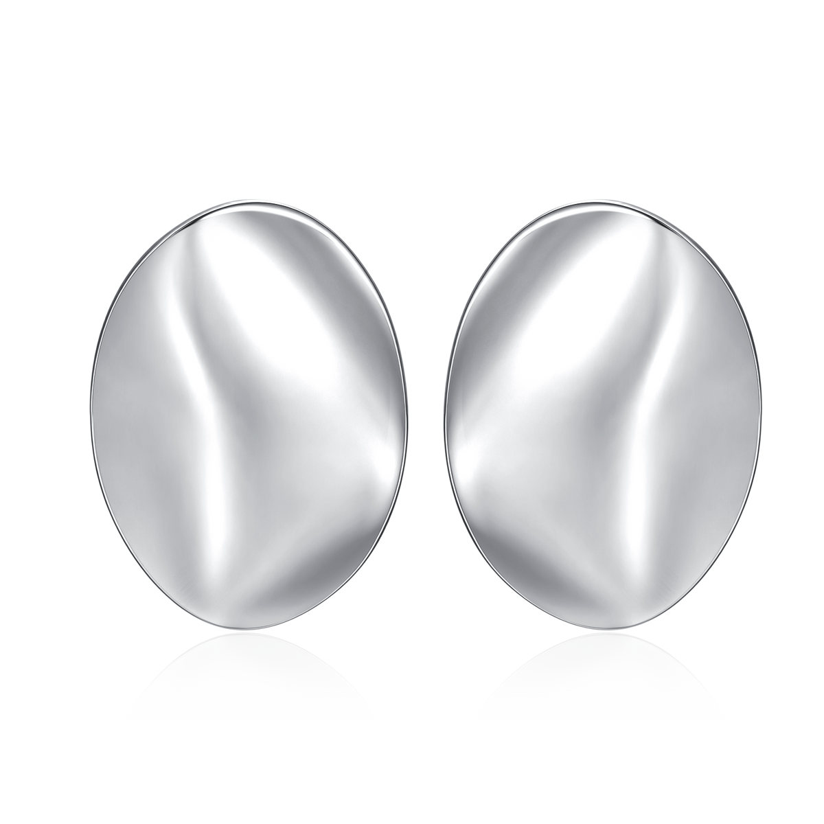 Boucles d'oreilles Ovoïde - LaMaisonDesBijoux