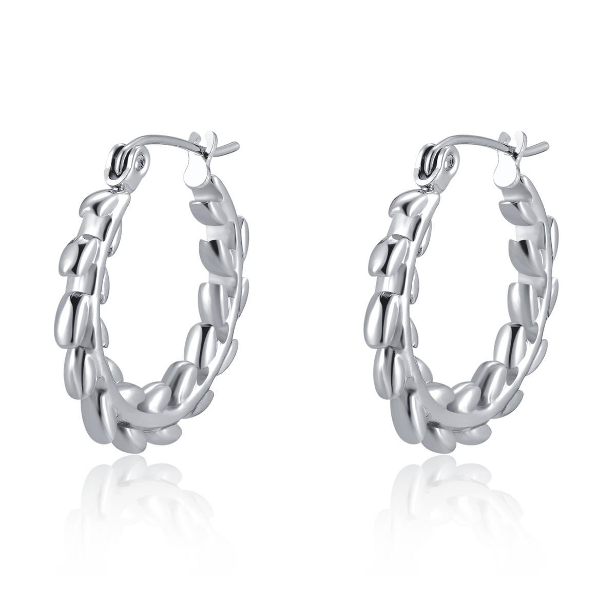 Boucles d'oreilles Anneaux Vis - LaMaisonDesBijoux