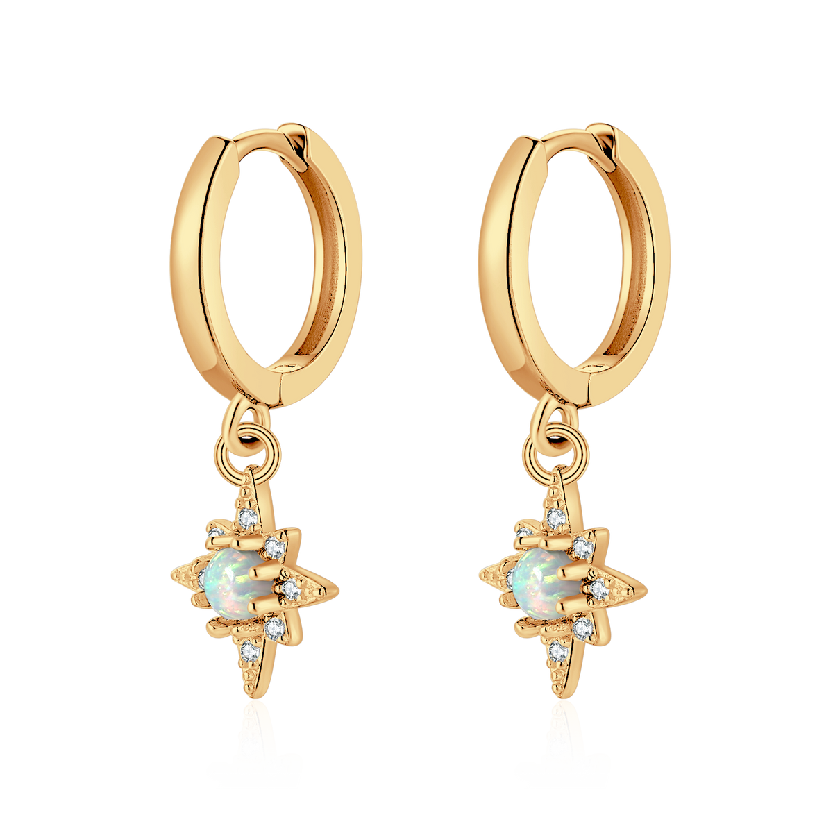 Boucles d'oreilles Anneaux Célestes - LaMaisonDesBijoux