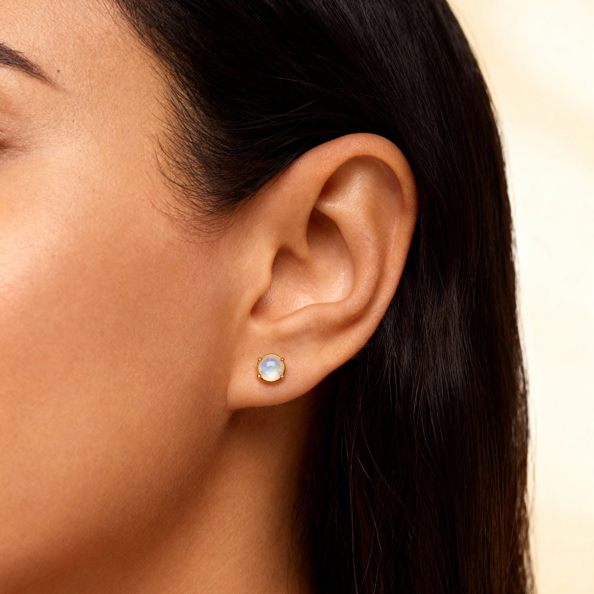 Boucles d'oreilles Orbes Bleus