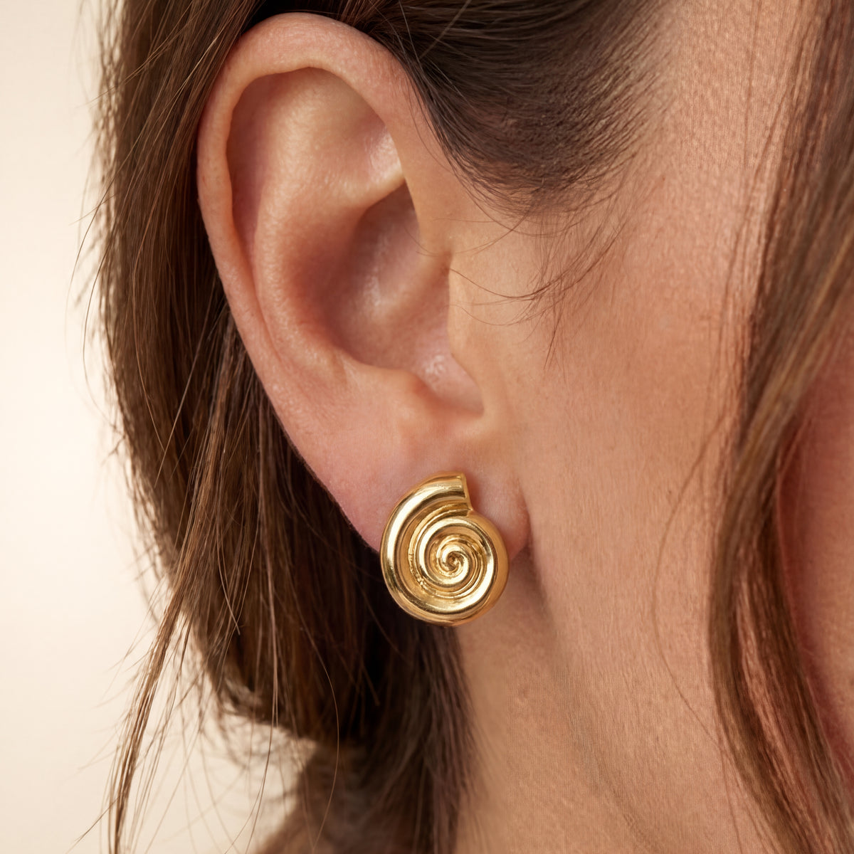 Boucles d'oreilles Escargot