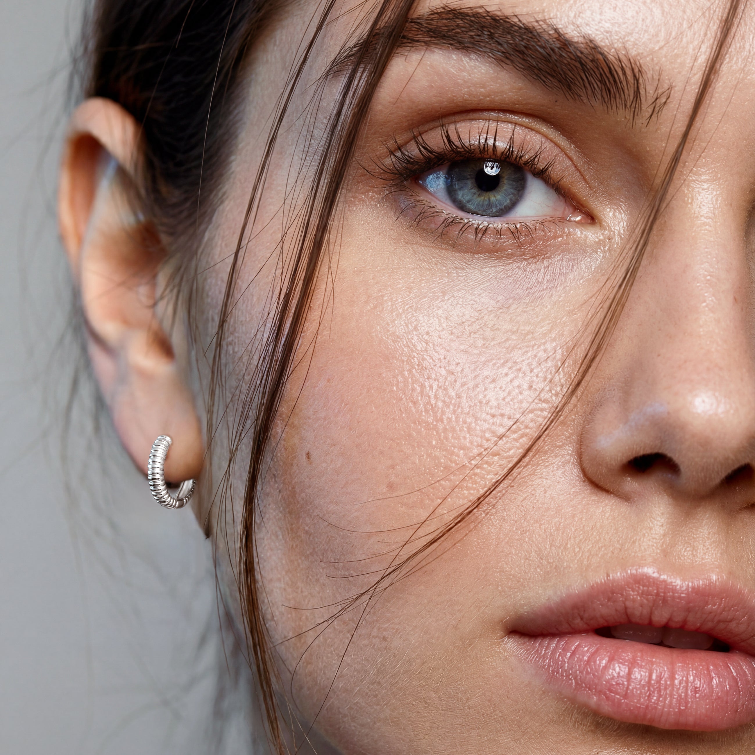 Duplán Ringe Ohrringe