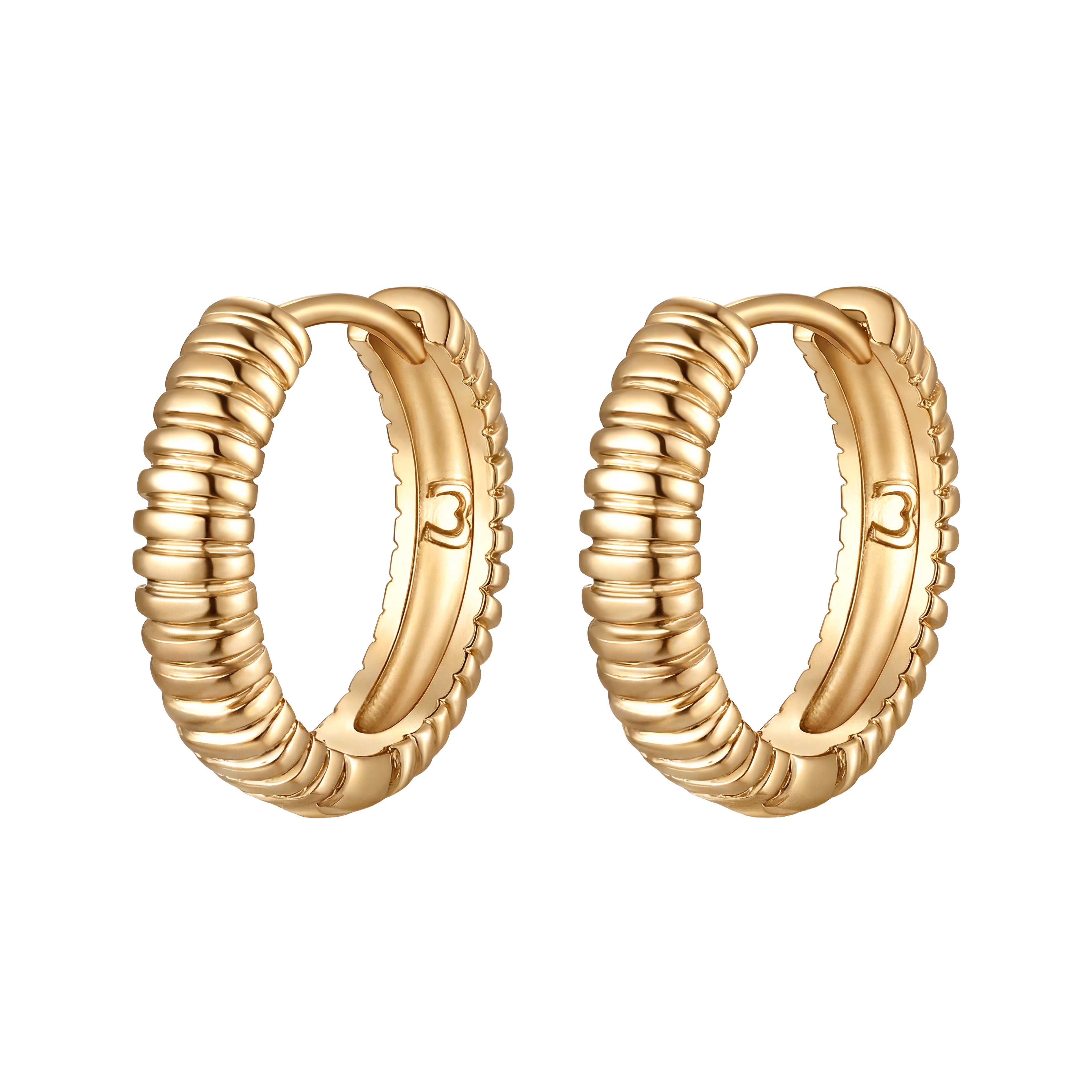 Duplán Ringe Ohrringe