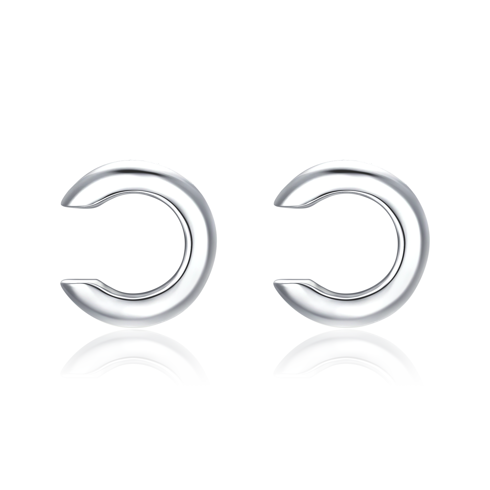 Boucles d'oreilles Ear Cuff - Lettre C