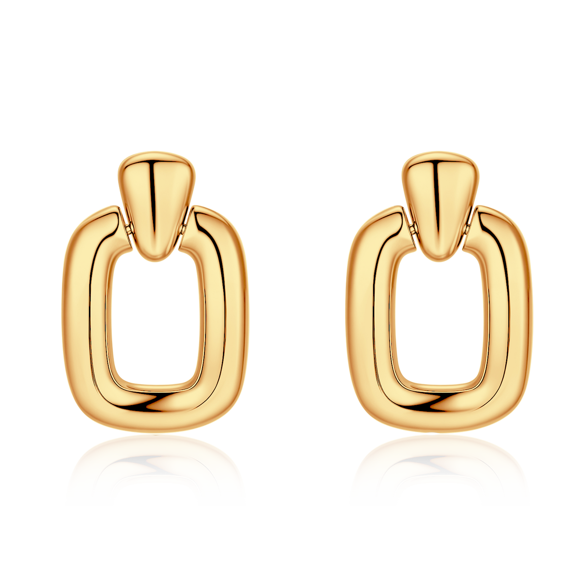 Duplán Ringe Ohrringe