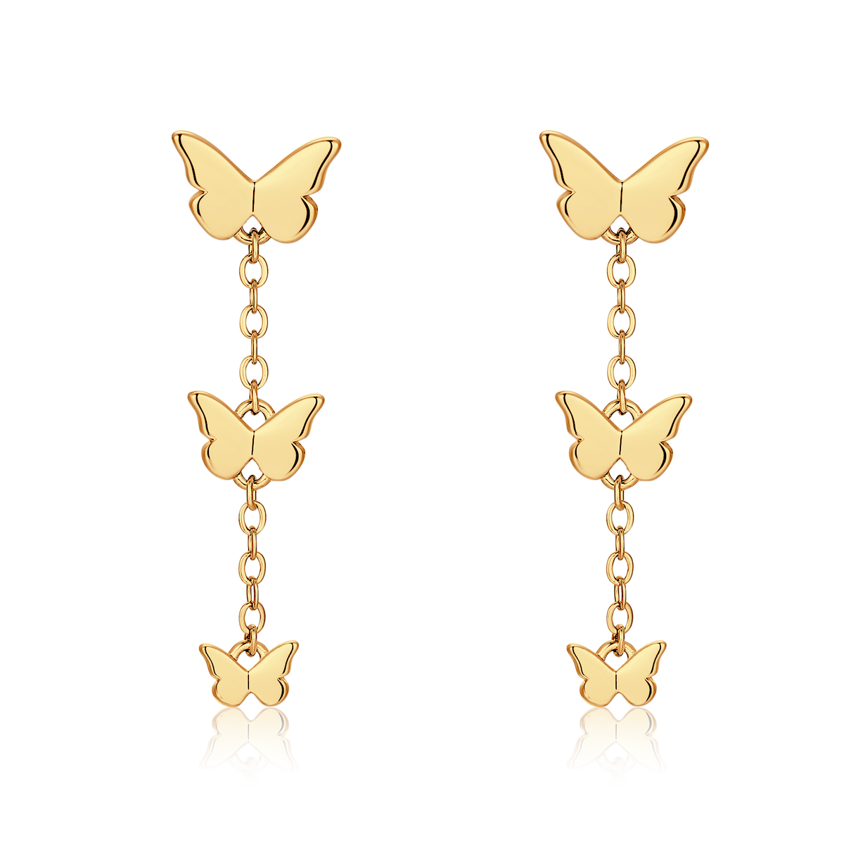 Boucles d'oreilles Papillon Renaissance