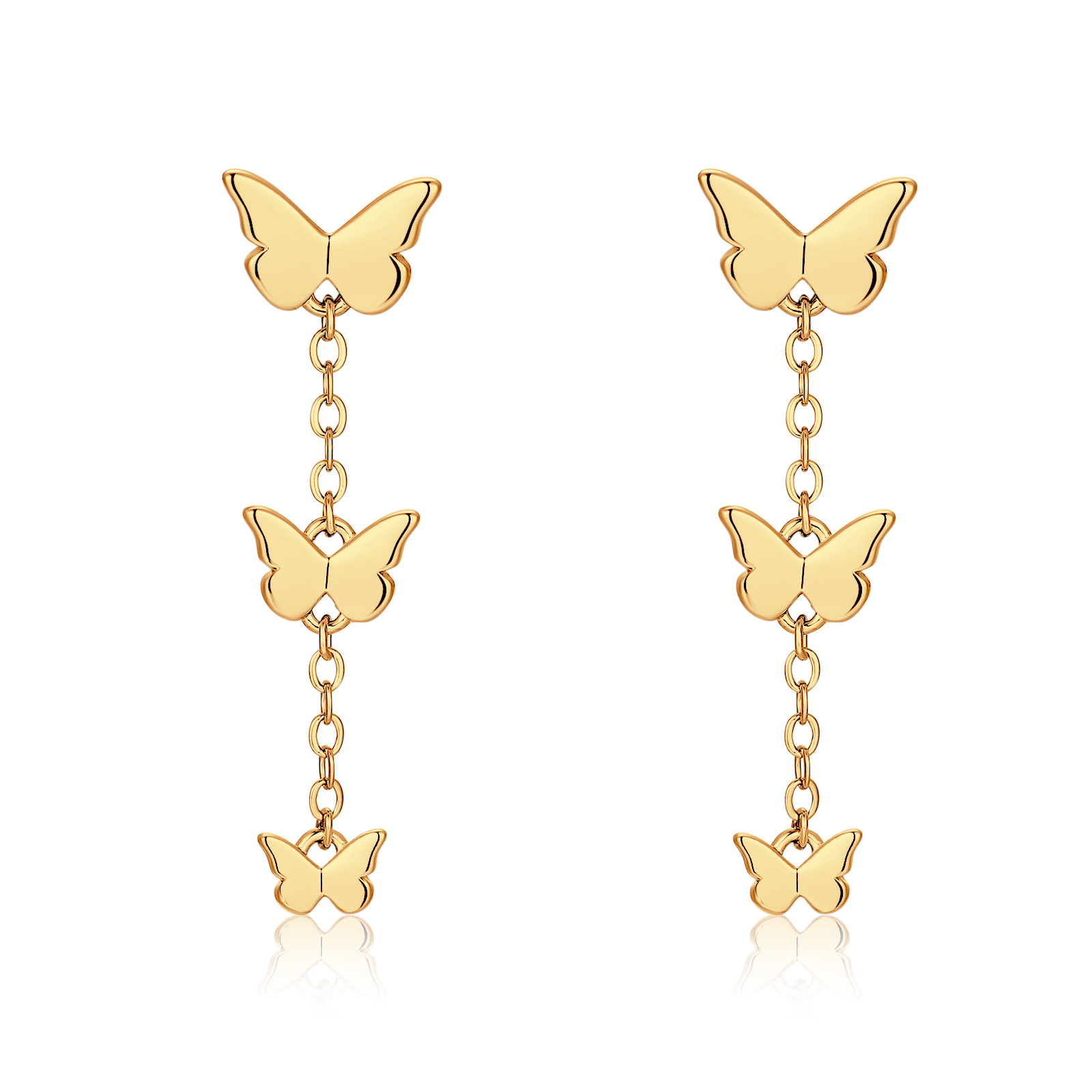 Boucles d'oreilles Papillon Renaissance