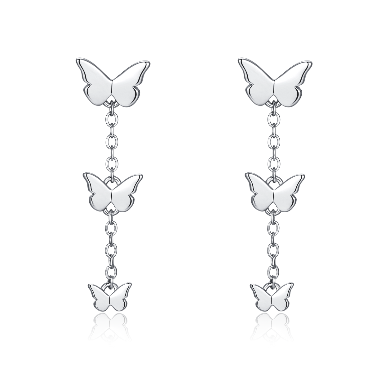 Boucles d'oreilles Papillon Renaissance