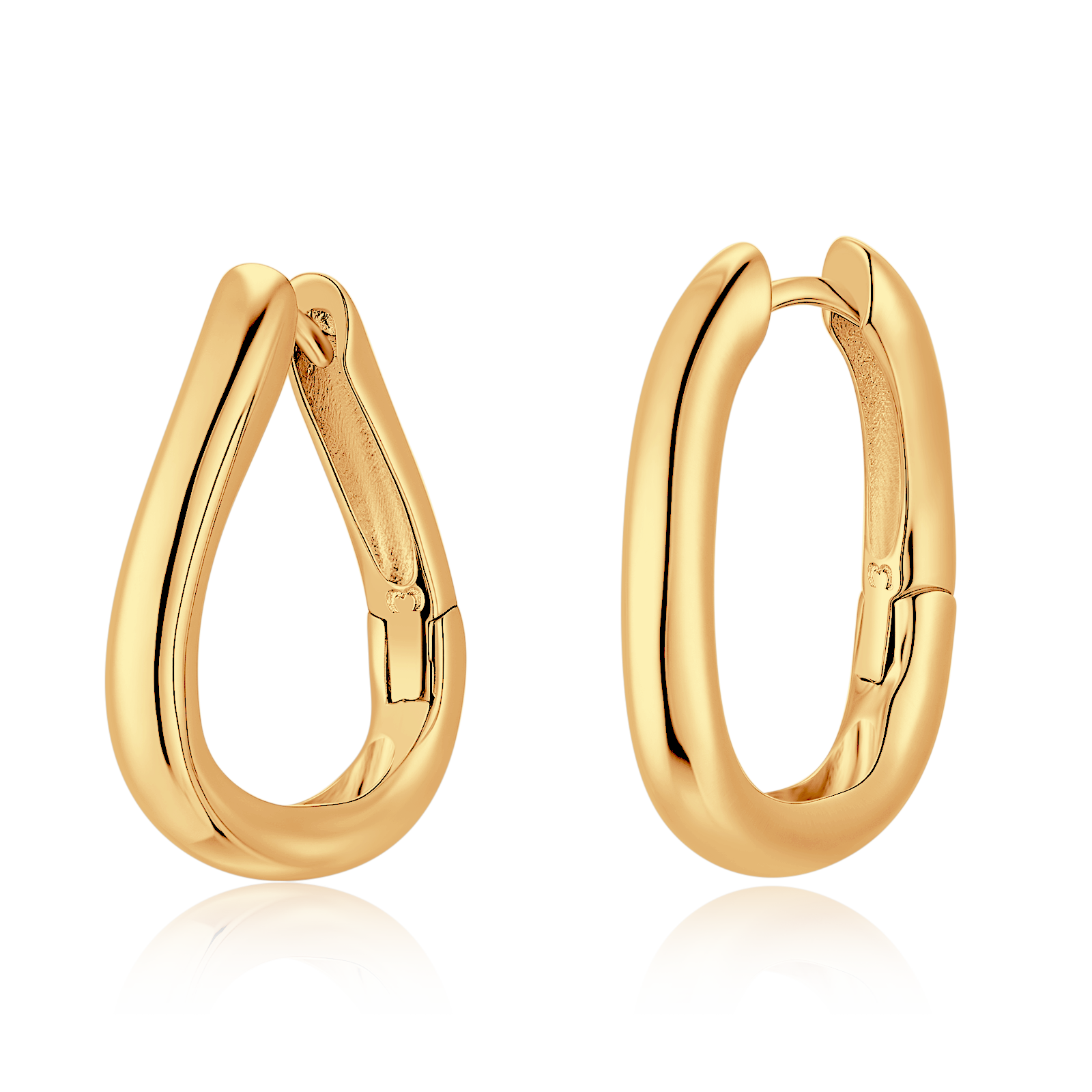 Boucles d'oreilles Anneaux Combinés