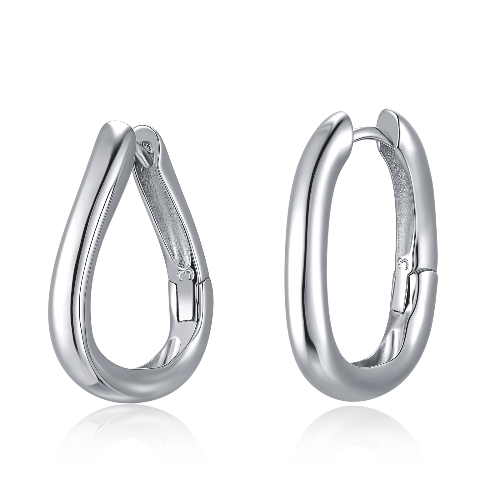 Boucles d'oreilles Anneaux Combinés