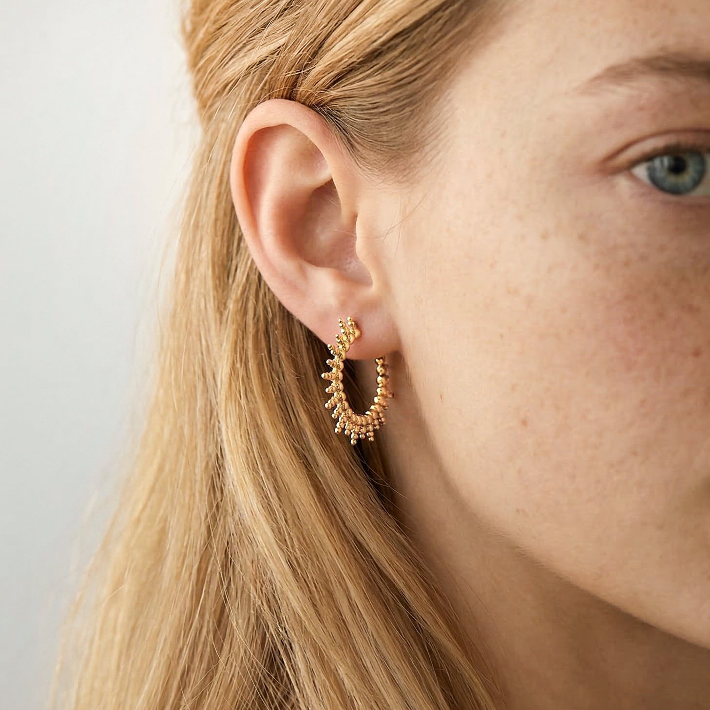 Duplán Ringe Ohrringe