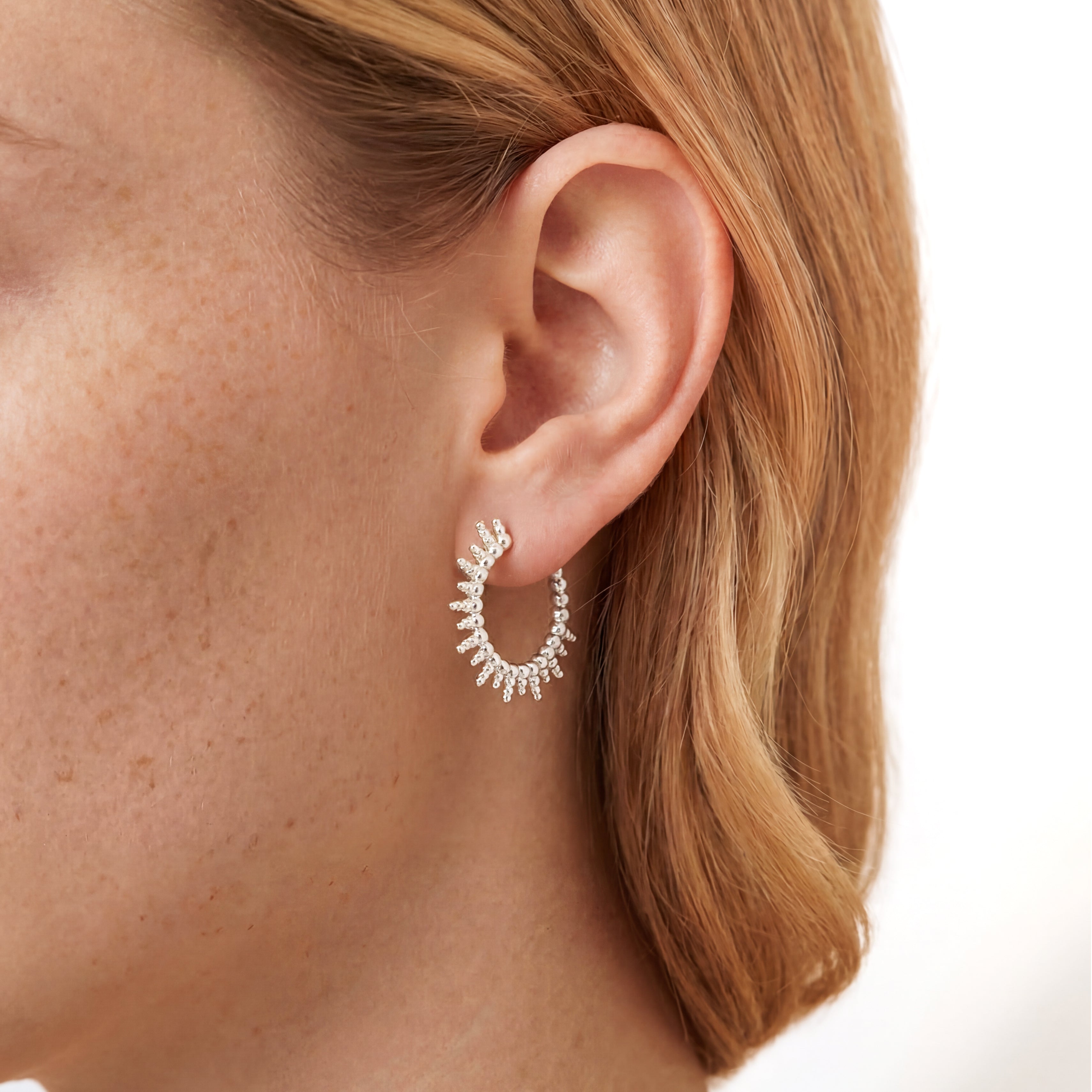 Duplán Ringe Ohrringe