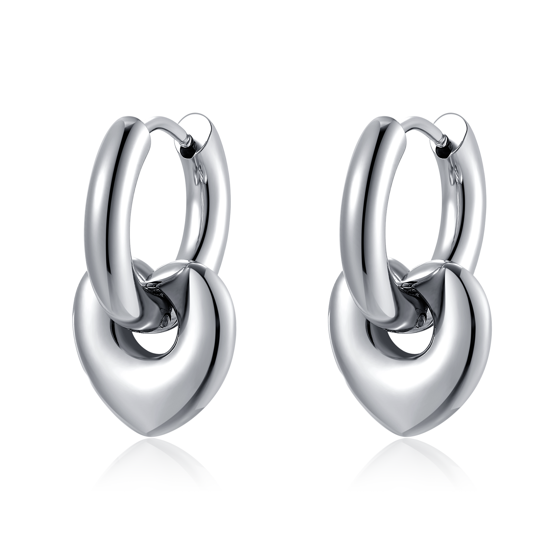 Duplán Ringe Ohrringe