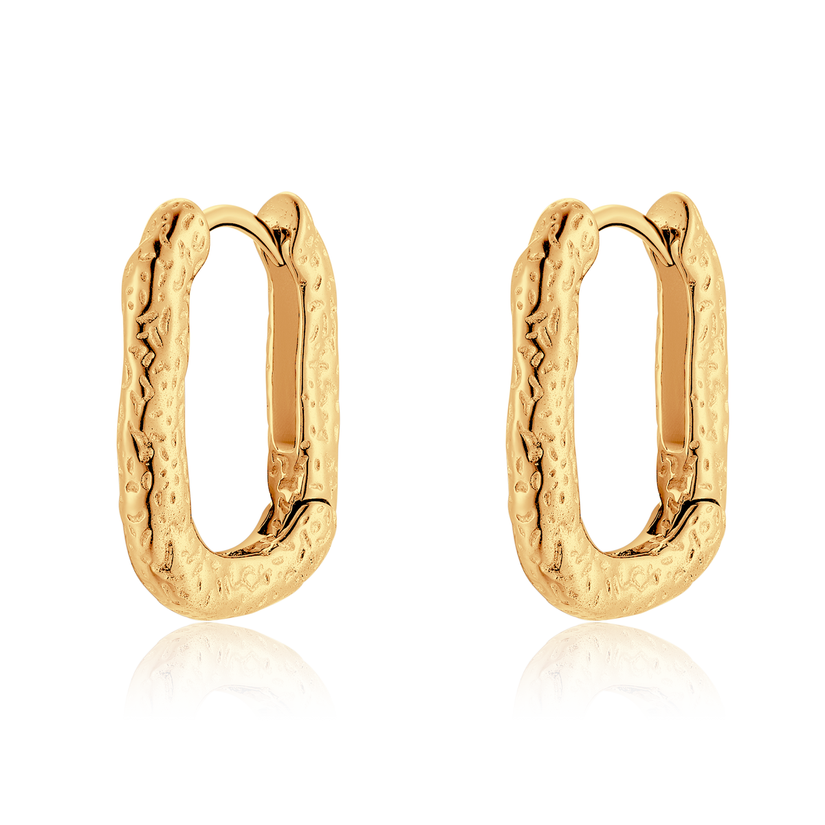 Duplán Ringe Ohrringe