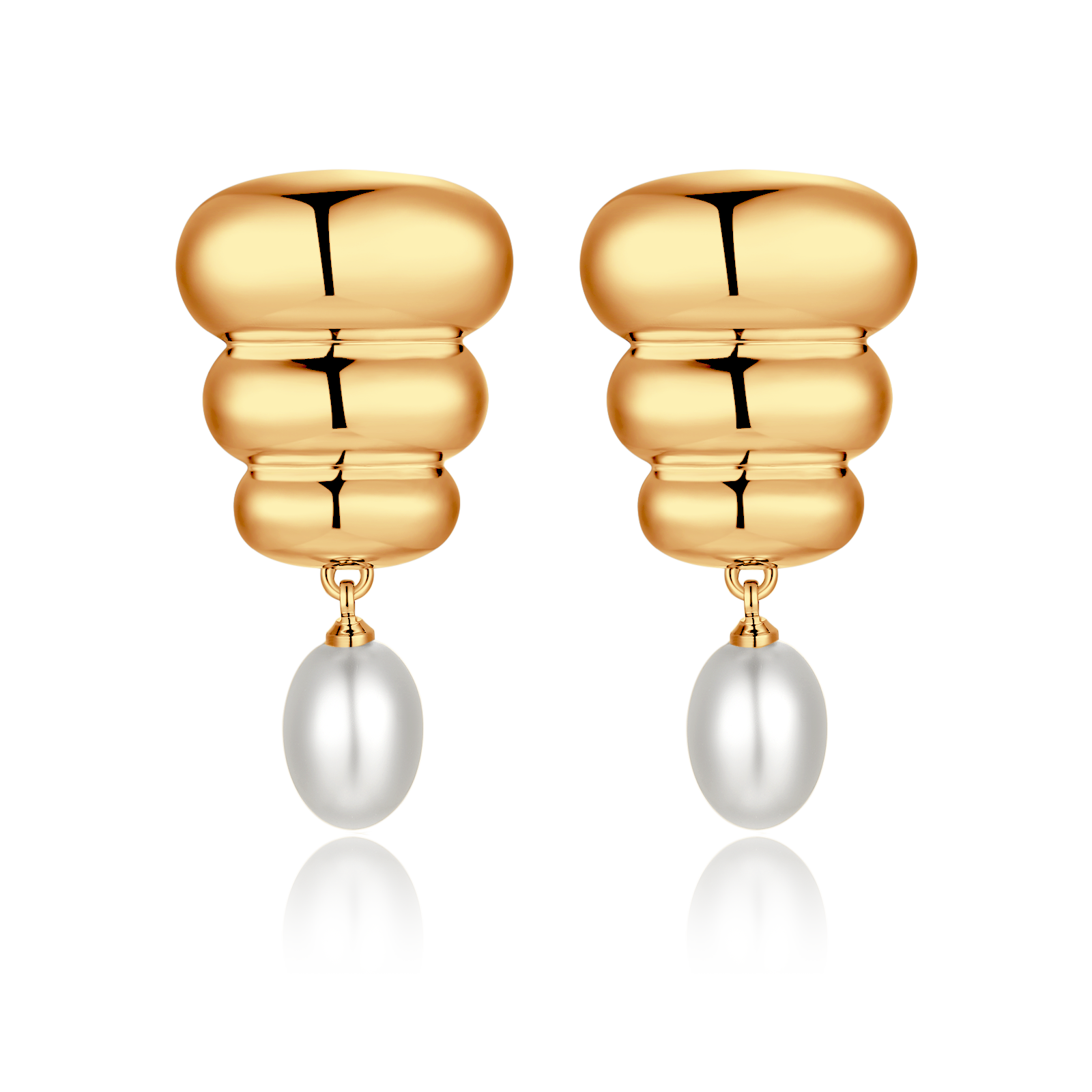 Duplán Ringe Ohrringe