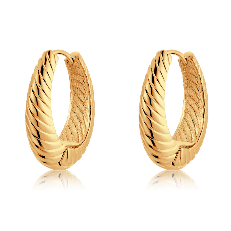 Duplán Ringe Ohrringe