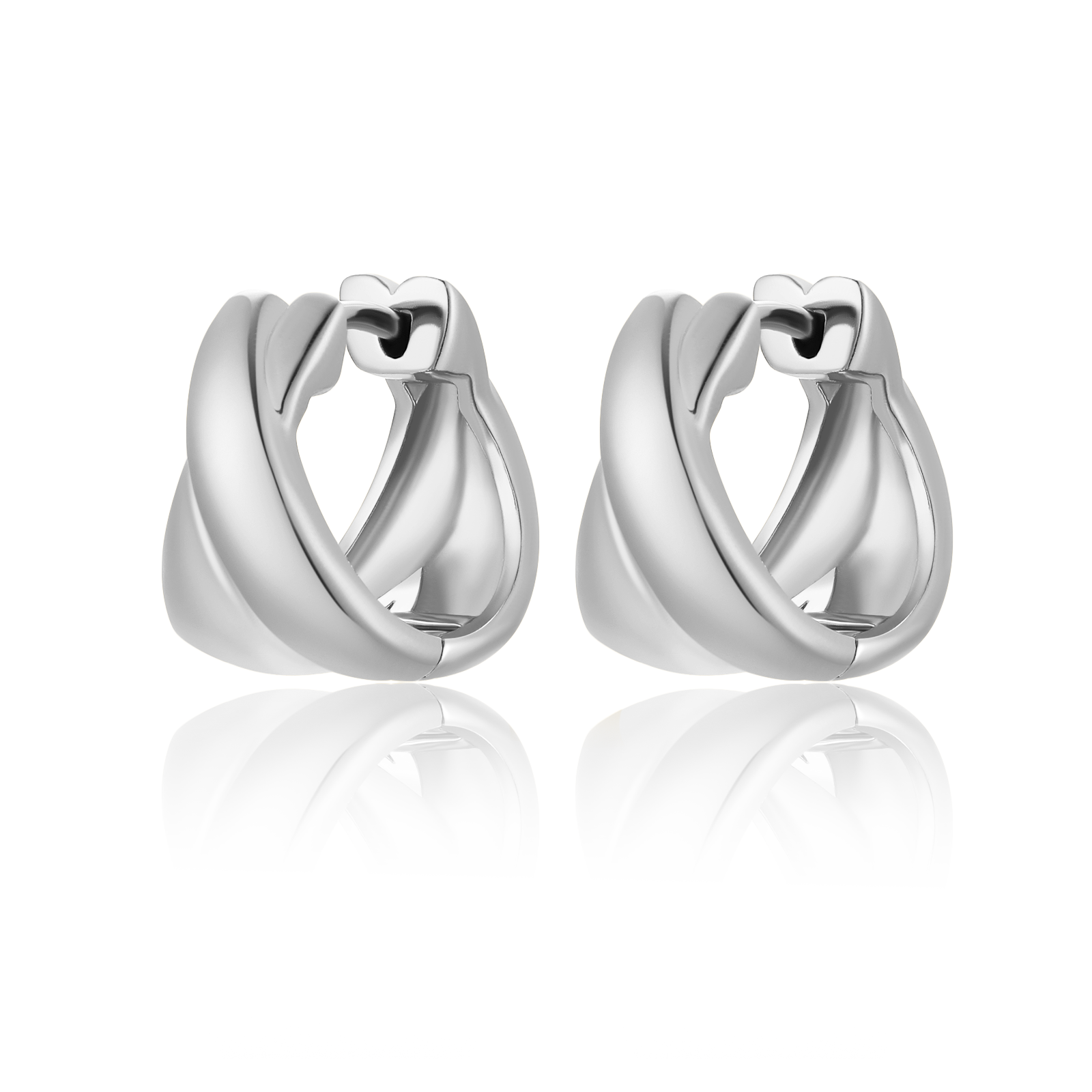 Boucles d'oreilles Anneaux Compacts