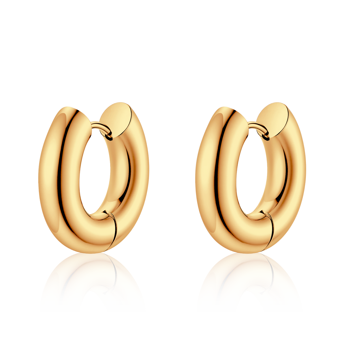 Duplán Ringe Ohrringe