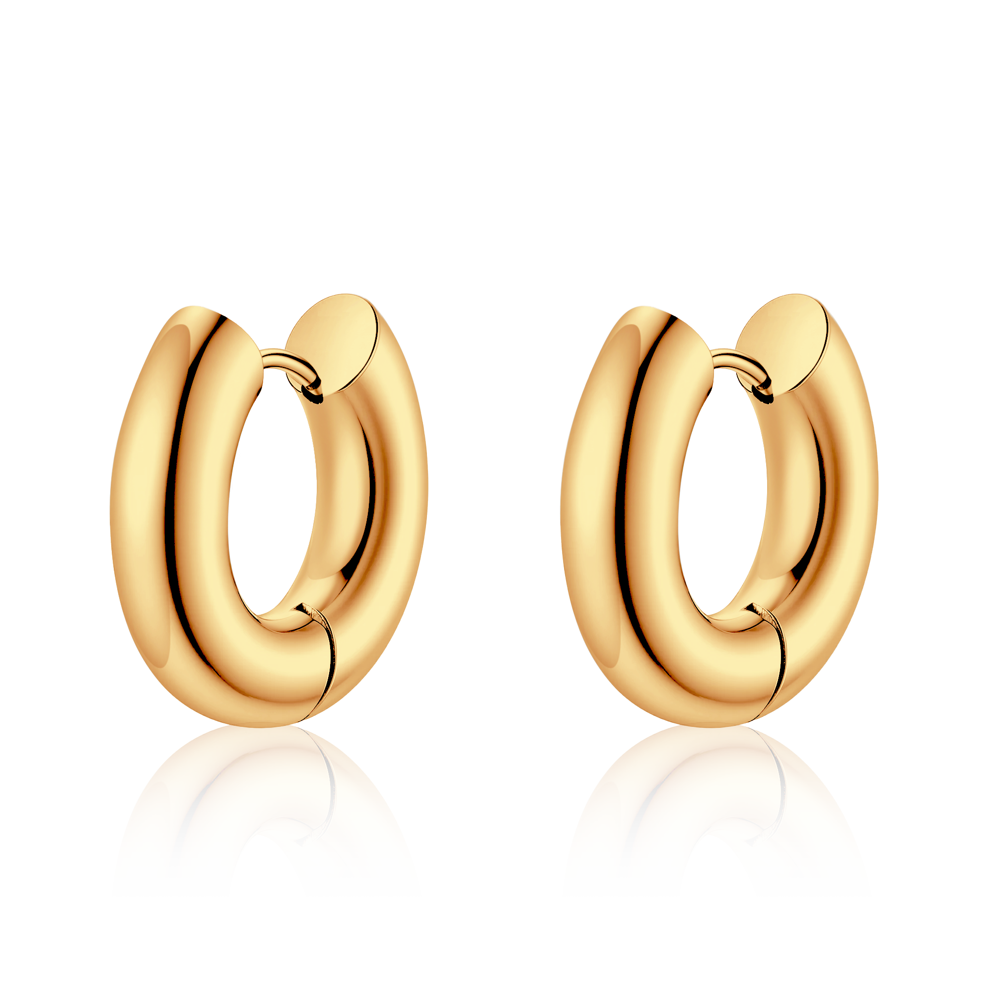 Duplán Ringe Ohrringe