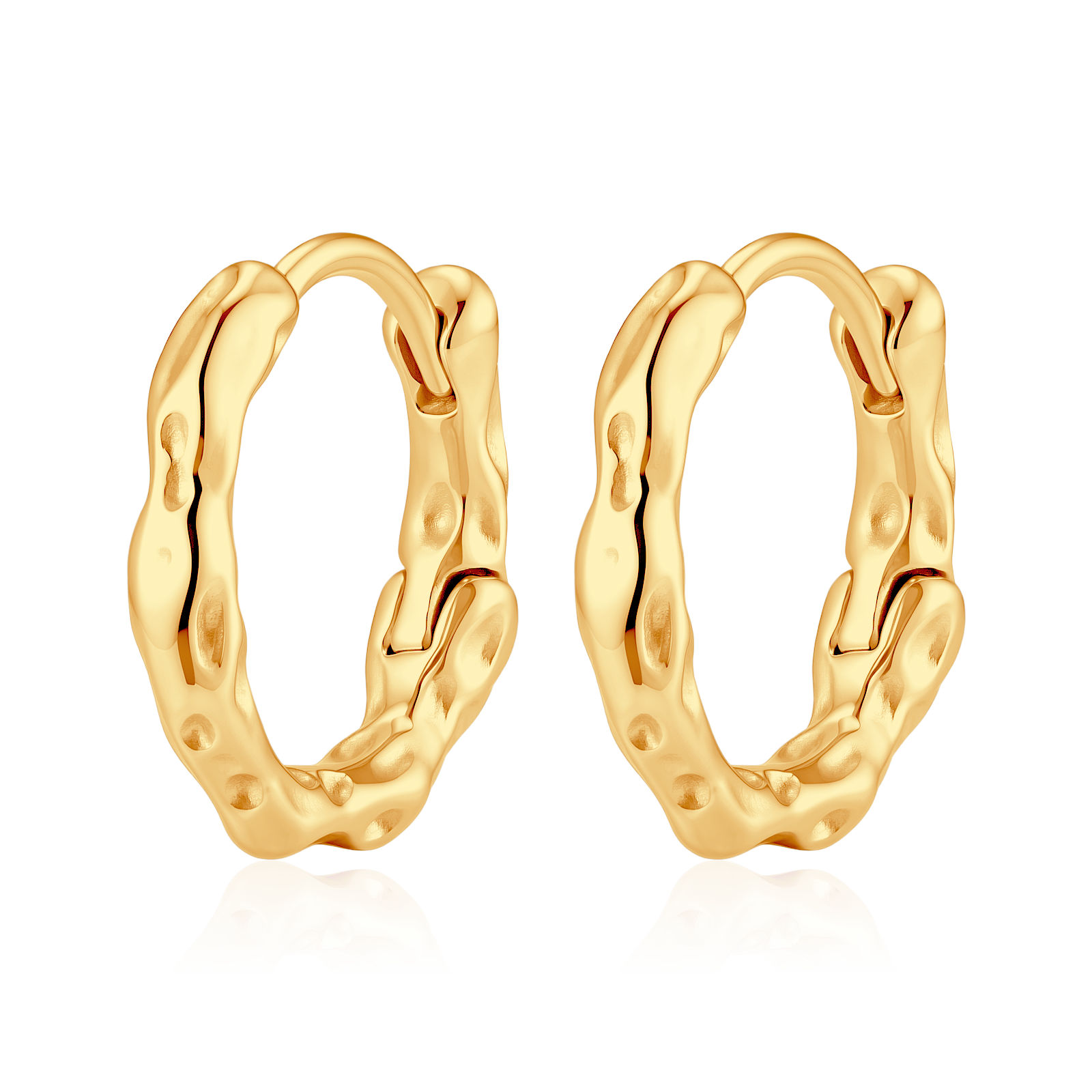 Duplán Ringe Ohrringe