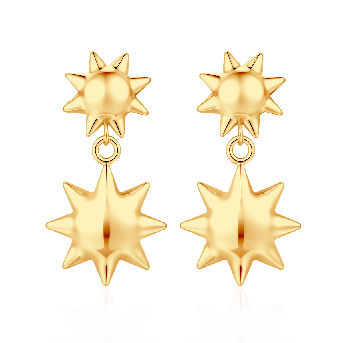 Boucles d'oreilles Étoilées