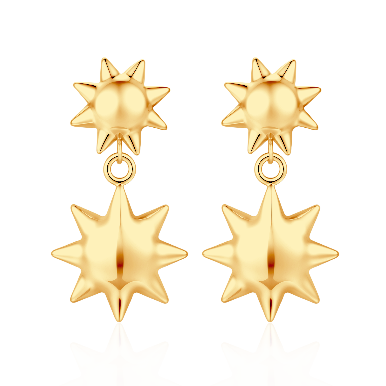 Boucles d'oreilles Étoilées