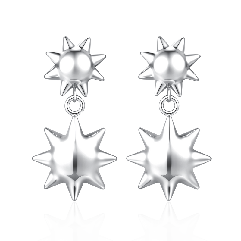 Boucles d'oreilles Étoilées
