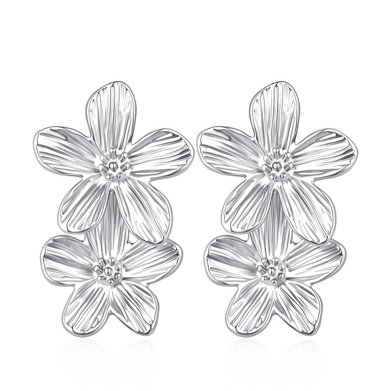 Boucles d'oreilles Cinq Pétales