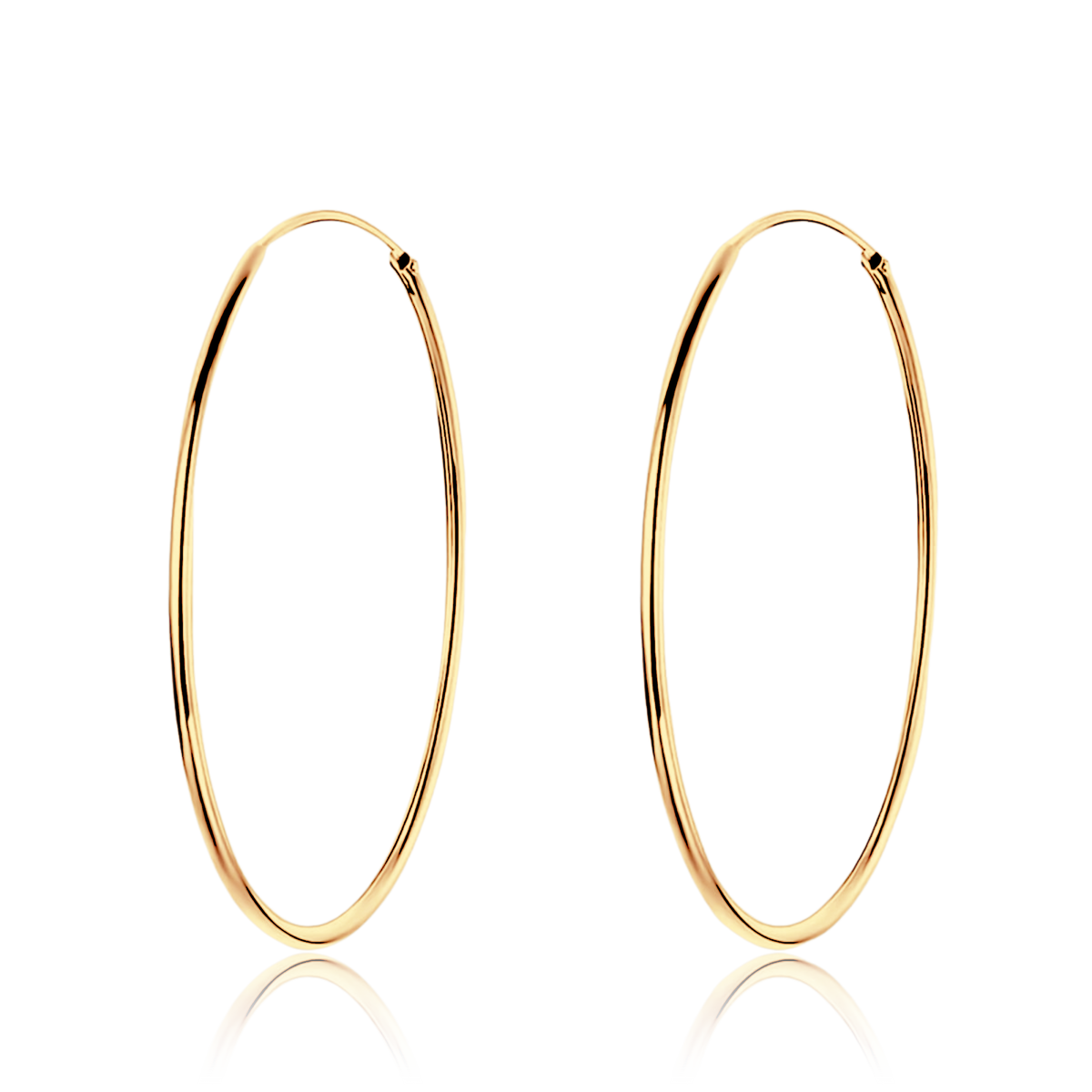 Boucles d'oreilles Cerceaux Minces - LaMaisonDesBijoux