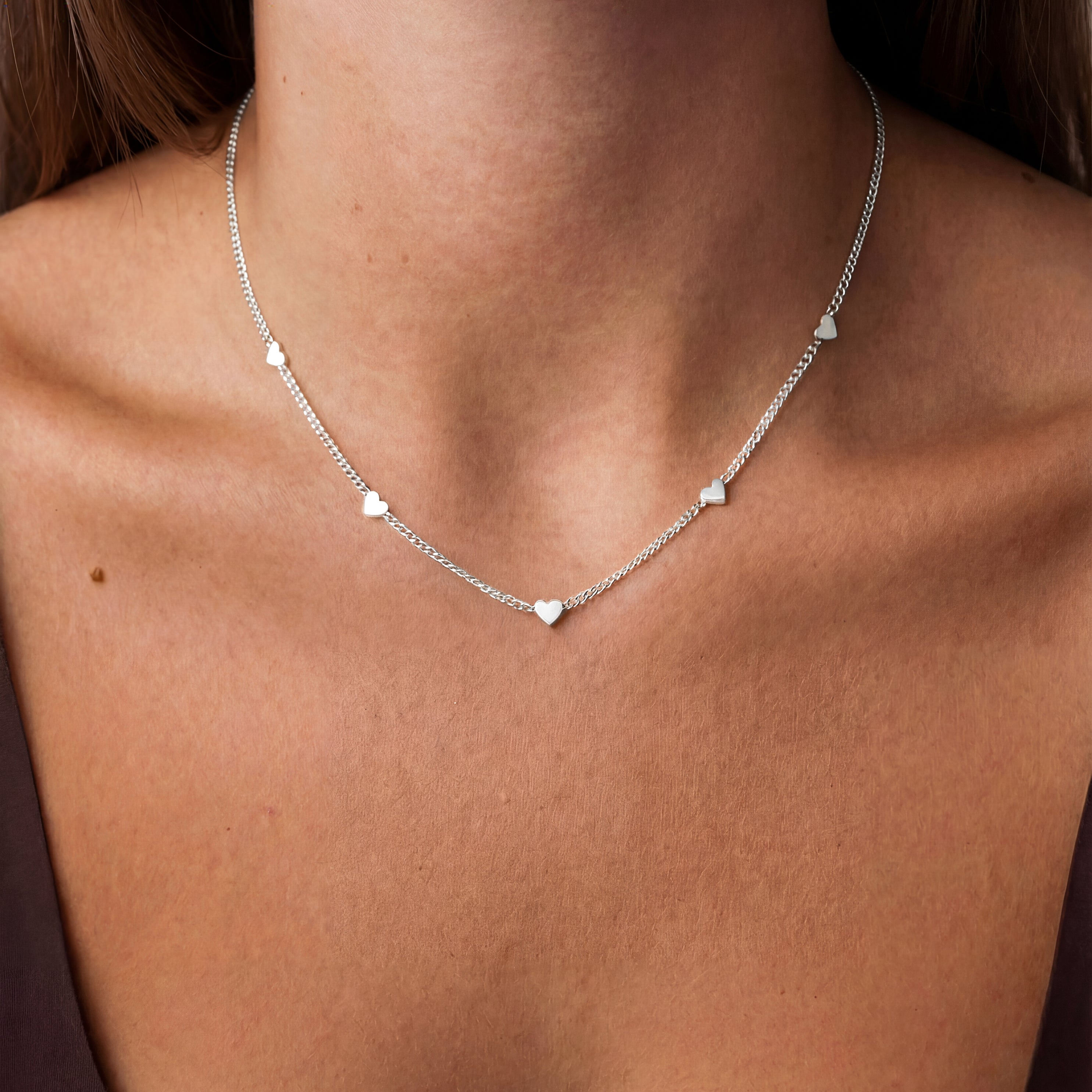 Collier Petits Cœurs