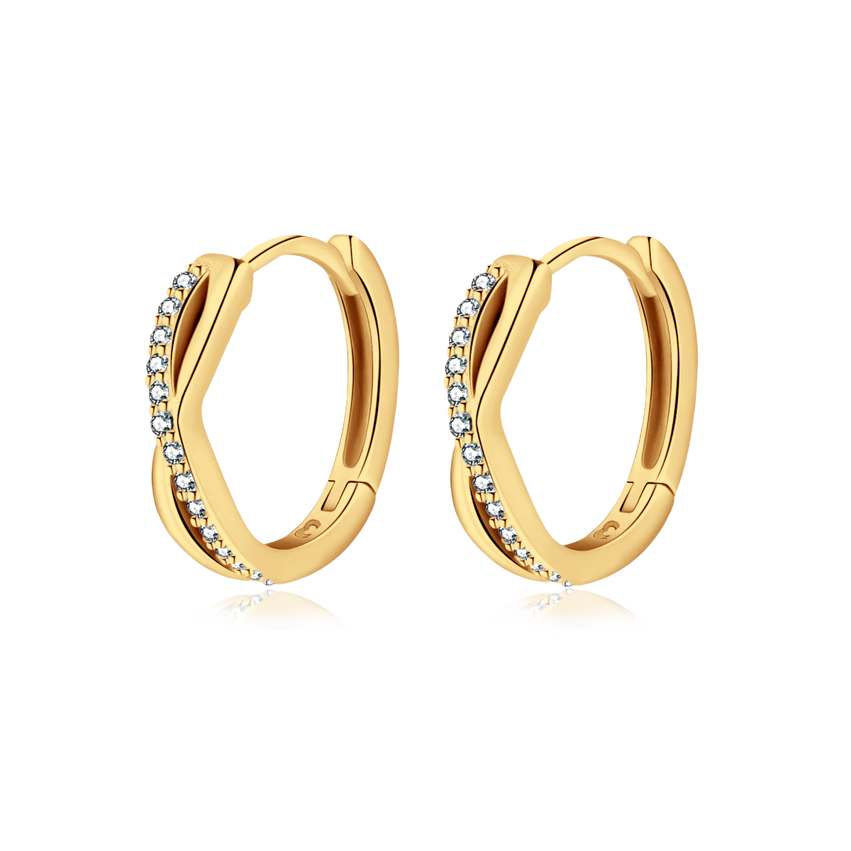 Boucles d'oreilles Entrelacé - LaMaisonDesBijoux