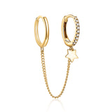 Boucle "Double Étoile" - LaMaisonDesBijoux