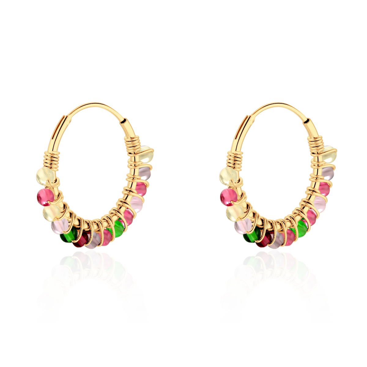 Boucles d'oreilles Diversité Couleurs - LaMaisonDesBijoux