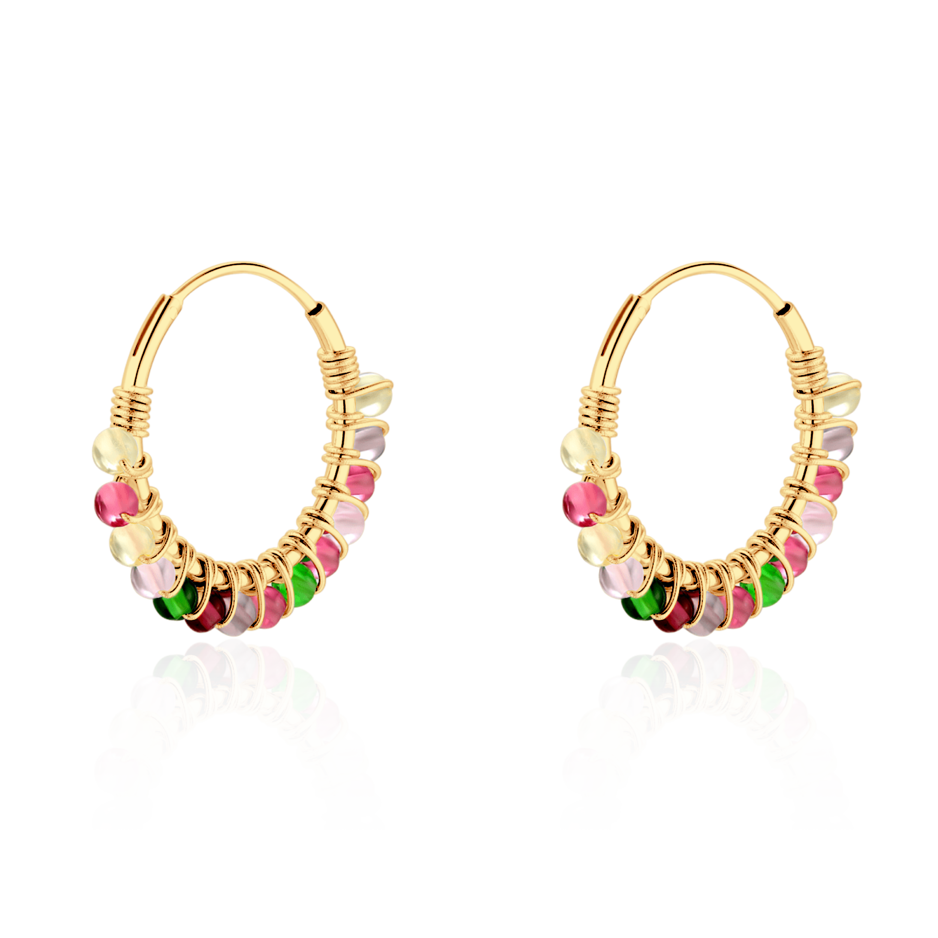 Boucles d'oreilles Diversité Couleurs