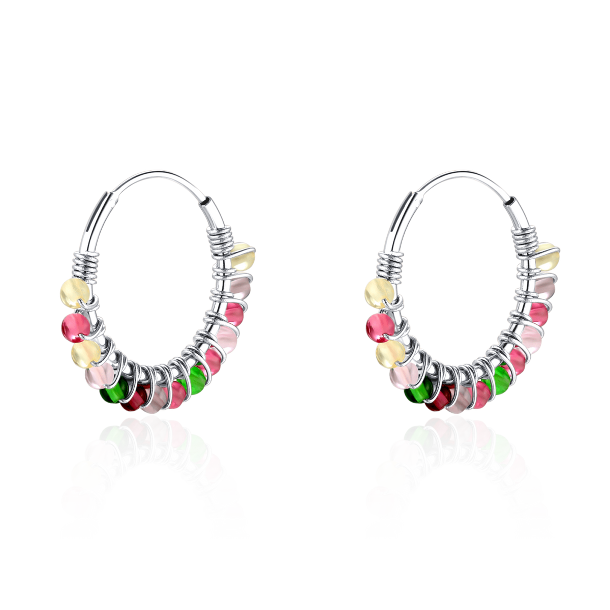 Boucles d'oreilles Diversité Couleurs - LaMaisonDesBijoux