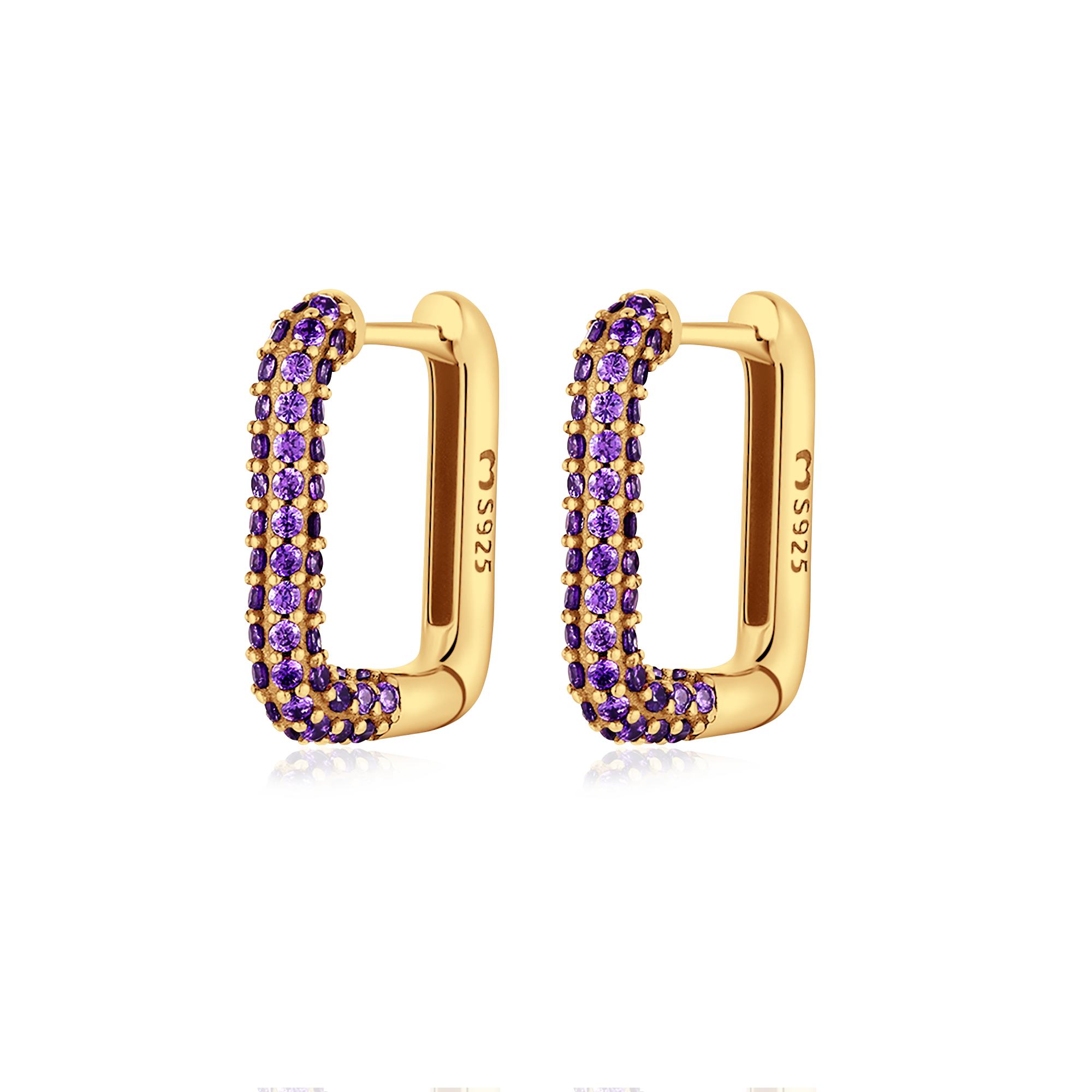 Boucles d'oreilles Attelage Brillant