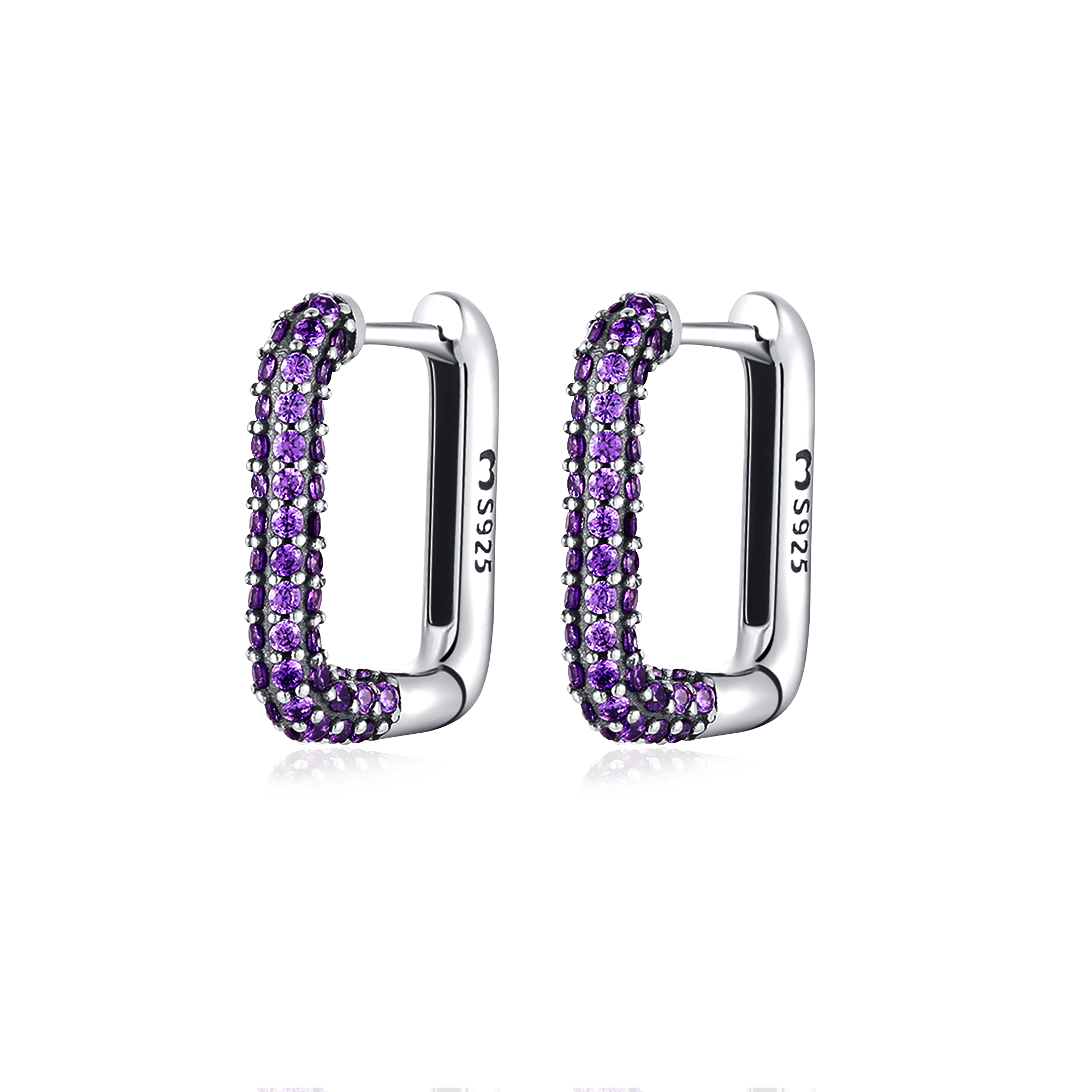 Boucles d'oreilles Attelage Brillant