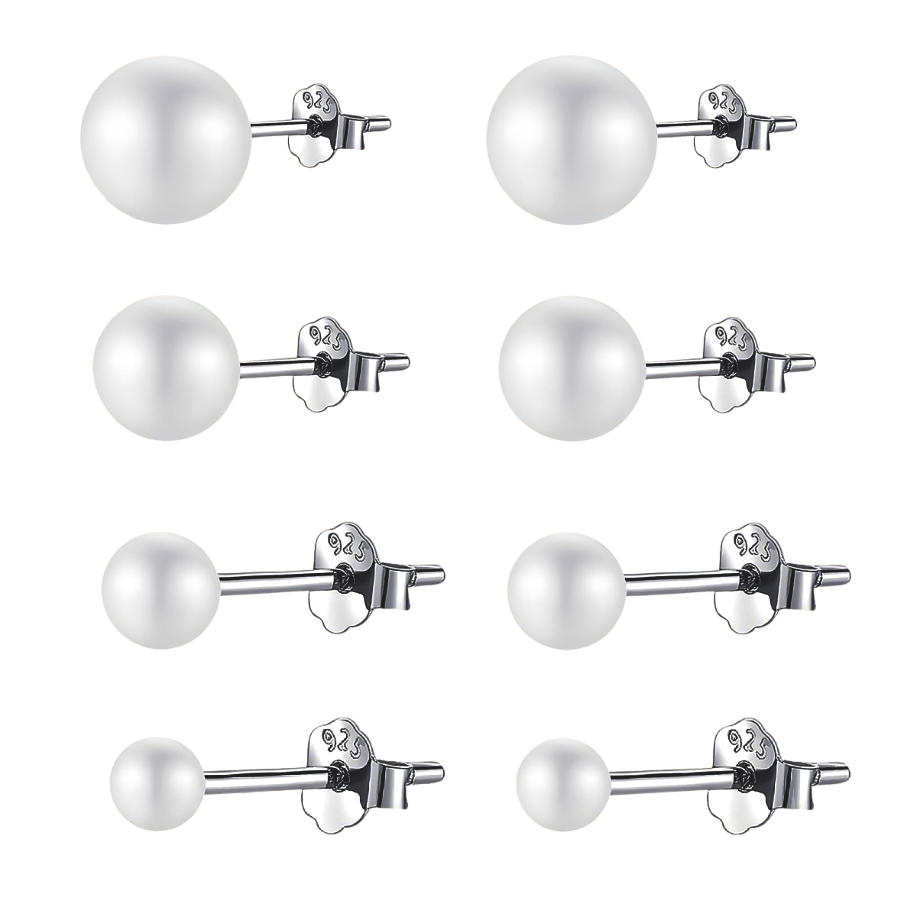 Boucles d'oreilles Perle Classique