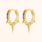 Boucles "Spike Couleurs" - LaMaisonDesBijoux