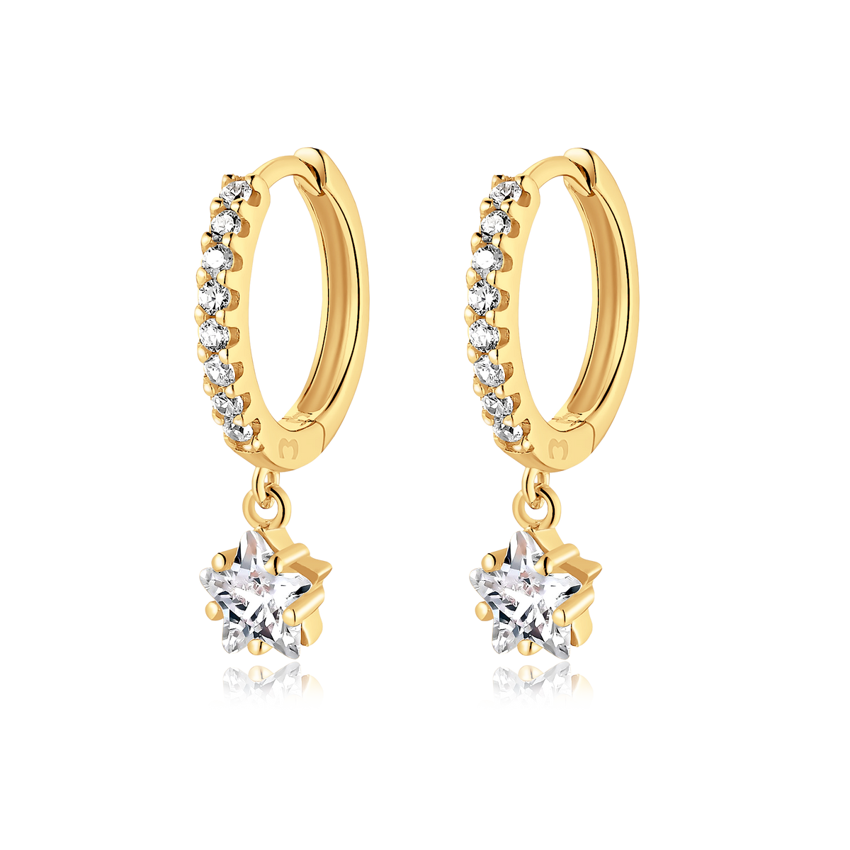Boucles d'oreilles Étoile Véga - LaMaisonDesBijoux