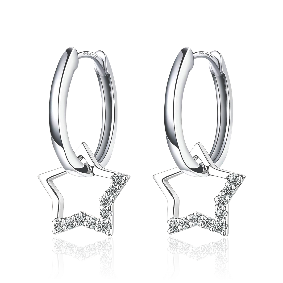 Boucles d'oreilles Charme d'Étoiles - LaMaisonDesBijoux